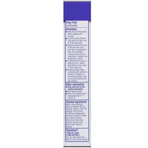 Clearasil, Rapid Rescue, Spot Treatment Cream, 1 oz (28 g) - Imagen 4