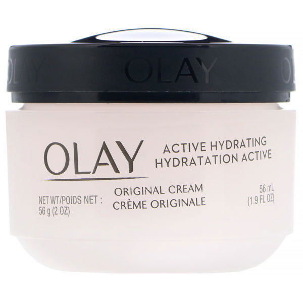 Olay, Active Hydrating, Crema de hidratación activa, Original, 56 ml (2 oz. líq.)