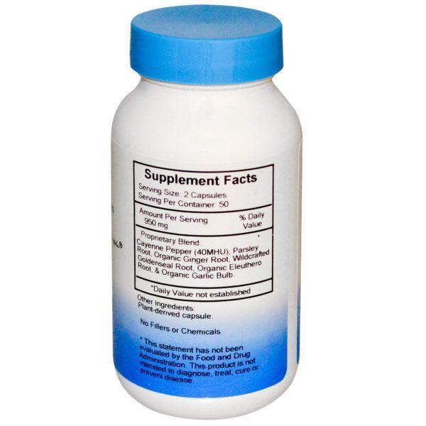 Christopher's Original Formulas, Blood Circulation Formula, 475 mg, 100 Vegetarian Caps - Imagen 2