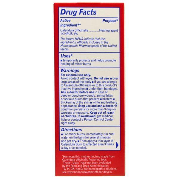 Boiron, Caléndula,Quemadura, ungüento calmante, 1 oz (30 g) - Imagen 2