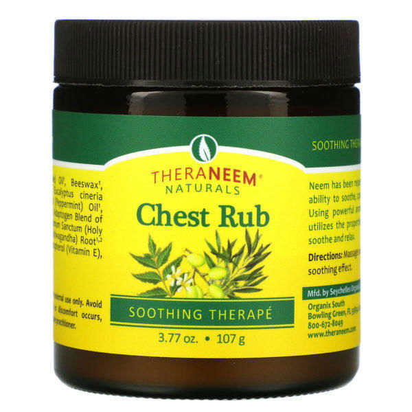 Organix South, Chest Rub, Soothing Therape, 3.77 oz (107 g)