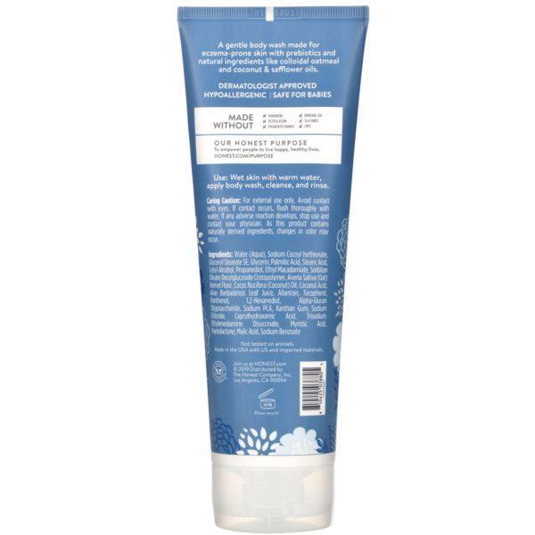 The Honest Company, Soothing Therapy Body Wash, For Eczema Prone Skin, 8.0 oz (236 ml) - Imagen 2