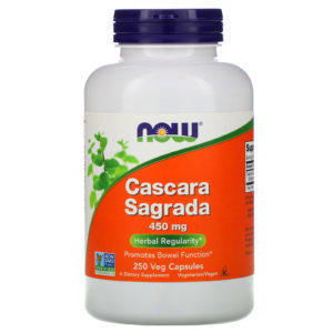 Now Foods, Cáscara sagrada, 450 mg, 250 cápsulas vegetarianas