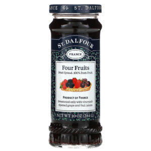 St. Dalfour, Deluxe Four Fruits Spread, 10 oz (284 g)