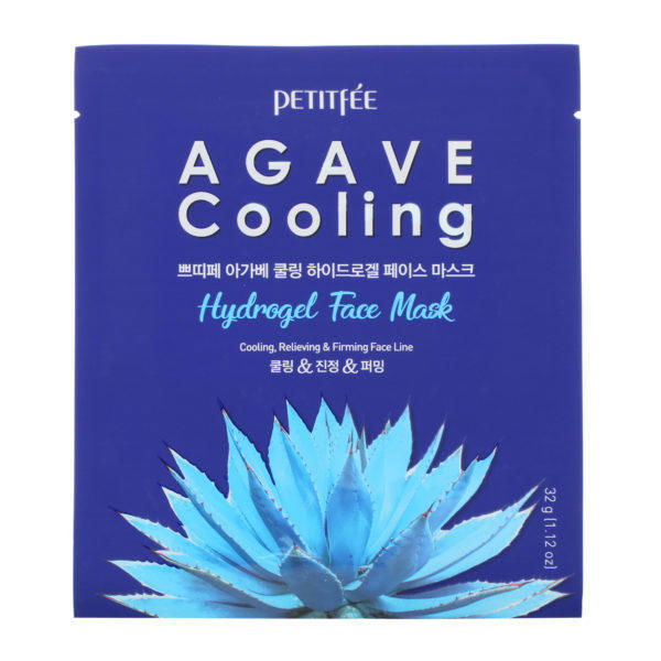 Petitfee, Agave Cooling, Hydrogel Face Mask, 5 Sheets, 1.12 oz (32 g) Each - Imagen 3