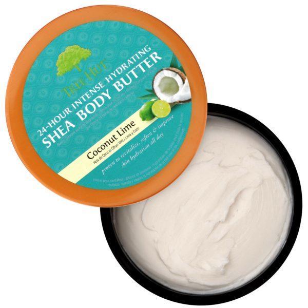 Tree Hut, Manteca de karité con 24 horas de hidratación intensa para el cuerpo, coco y lima, 7 oz (198 g) - Imagen 2