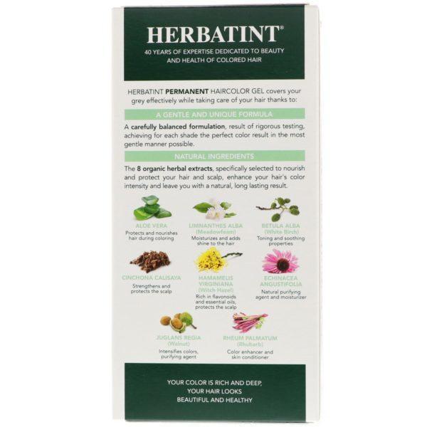 Herbatint, Permanent Haircolor Gel, 6C, Dark Ash Blonde, 4.56 fl oz (135 ml) - Imagen 2