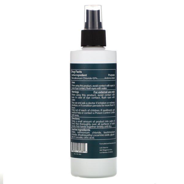 Bayes, Desinfectante para manos, Sin alcohol, Sin fragancia, 236 ml (8 oz. líq.) - Imagen 2