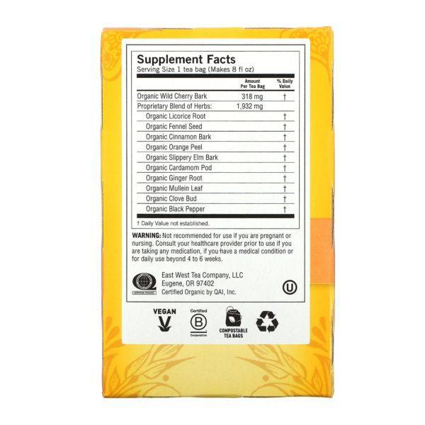 Yogi Tea, Throat Comfort, Caffeine Free, 16 Tea Bags, 1.27 oz (36 g) - Imagen 2