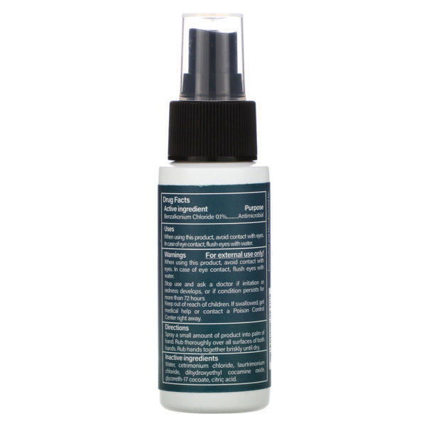 Bayes, Desinfectante para manos, Sin alcohol, Sin fragancia, 59 ml (2 oz. líq.) - Imagen 2
