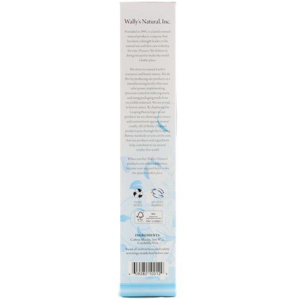 Wally's Natural, Ear Candles, Unscented, 12 Candles - Imagen 2
