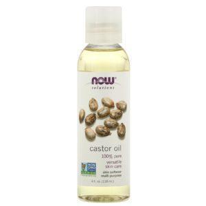 Now Foods, Soluciones, aceite de castor, 4 onzas fluidas (118 ml)