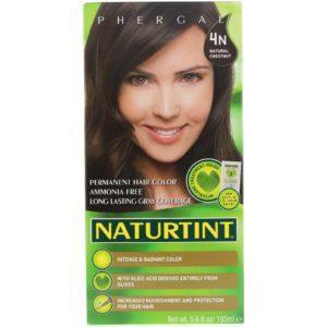 Naturtint, Tintura permanente para el cabello, 4N Castaño Natural, 6.5 fl oz (165 ml)