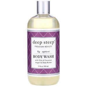 Deep Steep, Body Wash, Fig - Apricot, 17 fl oz (503 ml)