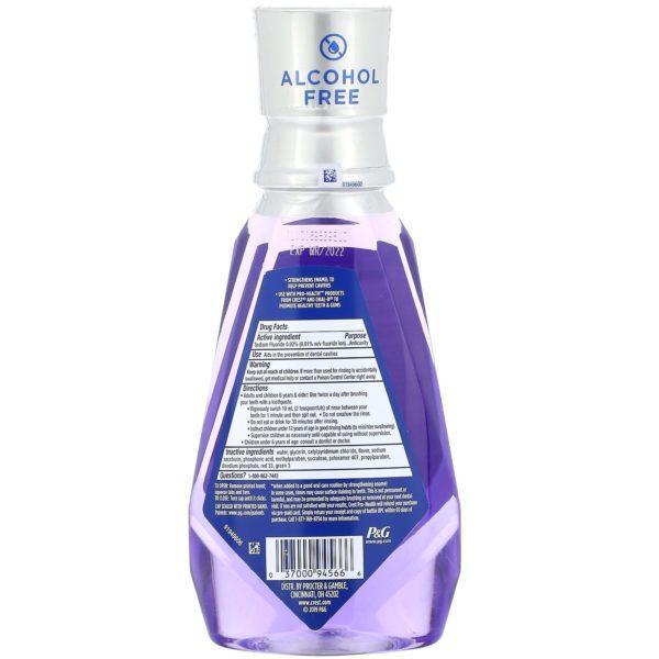 Crest, Pro Health Advanced, Enamel Care Mouthwash, +Fluoride, Alcohol Free, 16.9 fl oz (500 ml) - Imagen 2