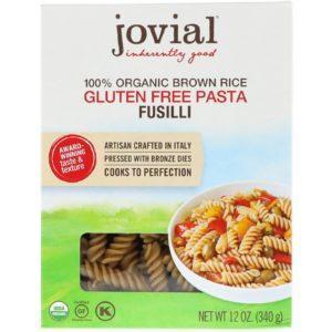Jovial, Pasta de arroz integral 100 % orgánico, Fusilli, 12 oz (340 g)