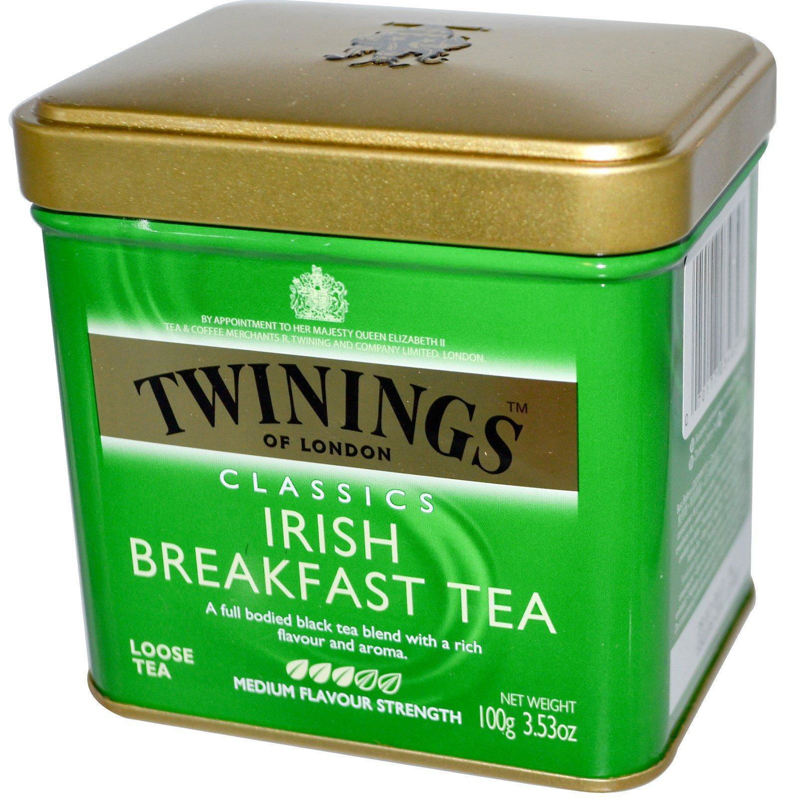 Twinings, Clásicos, Té Irish Breakfast Suelto, 3.53 oz (100 g)