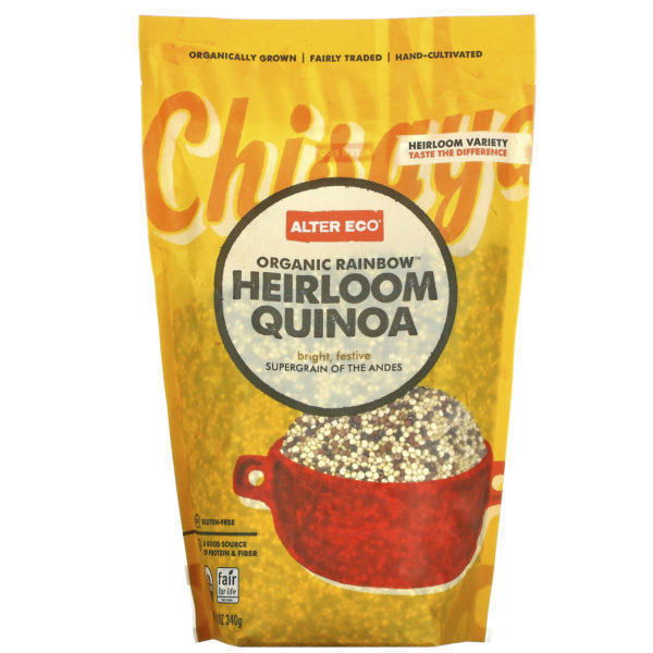 Alter Eco, Arcoiris orgánico, Heirloom Quinua, 12 oz (340 g)