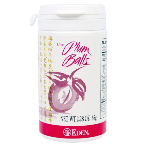 Eden Foods, Ume Plum Balls (ciruelas umeboshi), 2,28 oz (65 g) - Imagen 3