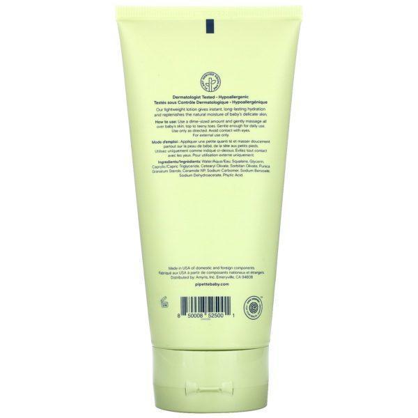 Pipette, Baby Lotion, Fragrance Free, 6 fl oz (177 ml) - Imagen 2