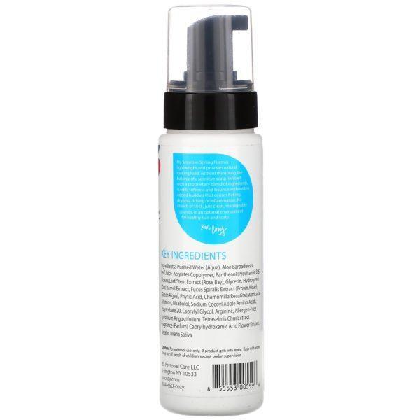 SoCozy, Sensitive Styling Foam,  6 fl oz (177 ml) - Imagen 2