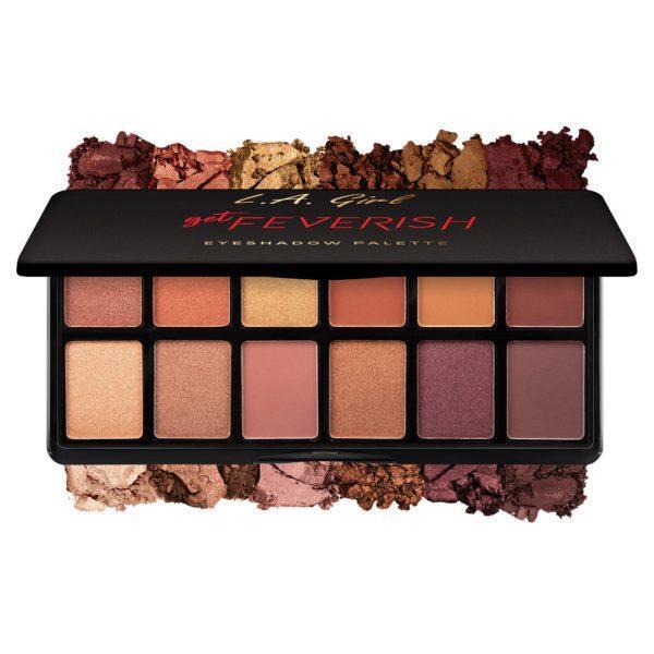 L.A. Girl, Paleta de sombras para ojos Get Feverish, 1 g (0,035 oz) cada una - Imagen 4