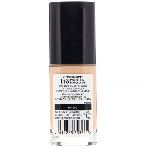 Covergirl, Trublend, Base de maquillaje Matte Made, Porcelana L15, 30 ml (1 oz. líq.) - Imagen 2