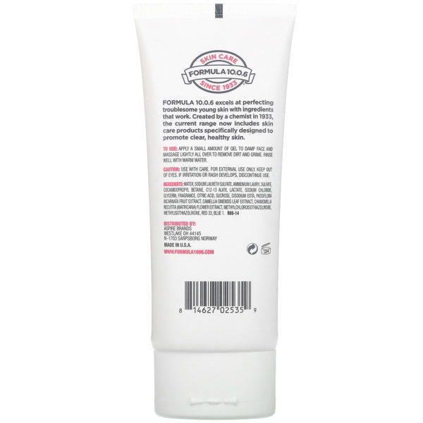 Formula 10.0.6, Best Face Forward, Daily Foaming Cleanser, 5 fl oz (150 ml) - Imagen 2