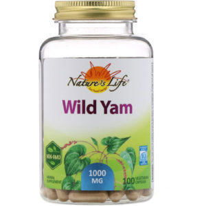 Nature's Life, Wild Yam, 1,000 mg, 100 Vegetarian Capsules