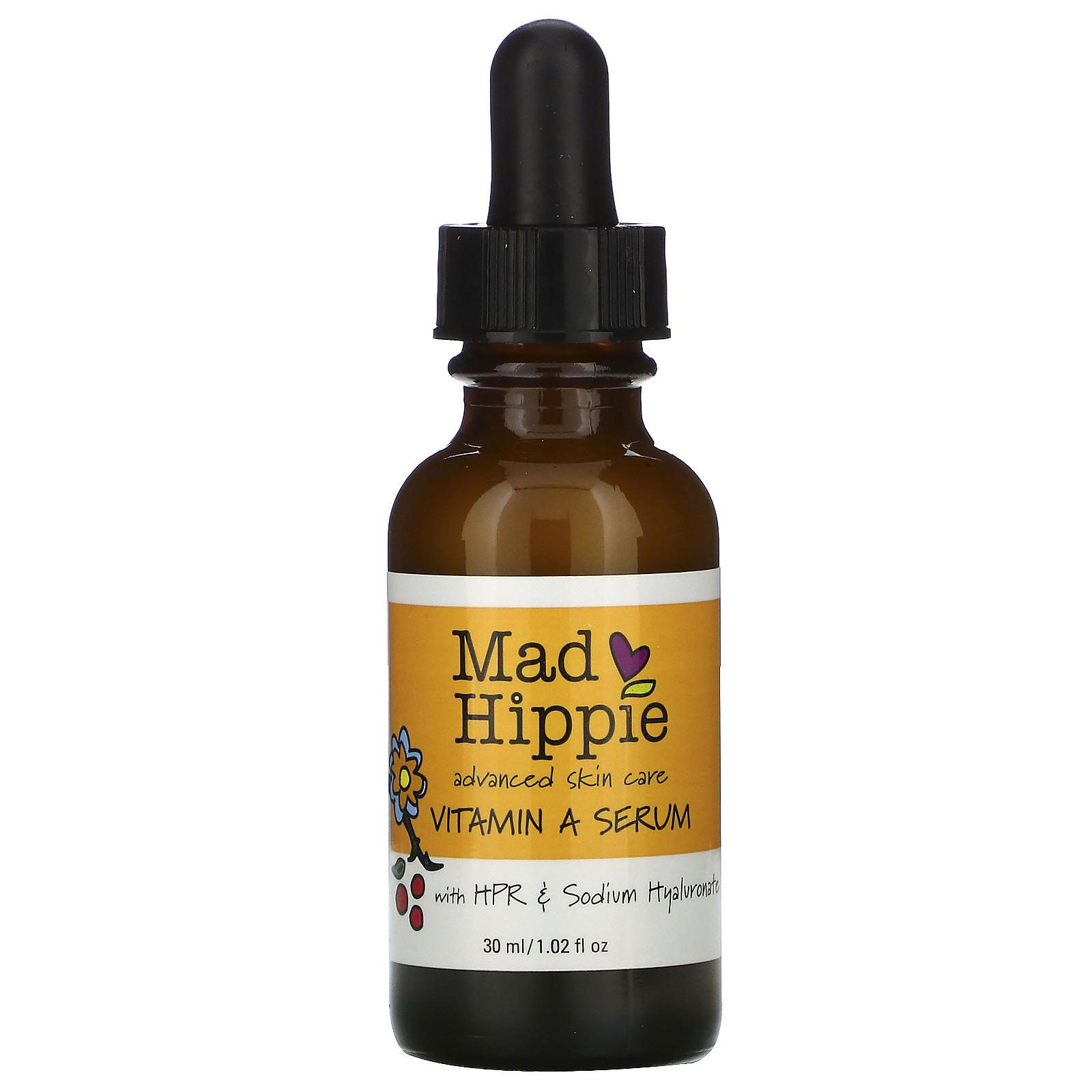 Mad Hippie Skin Care Products, Sérum con vitamina A, 30 ml (1,02 oz. líq.)