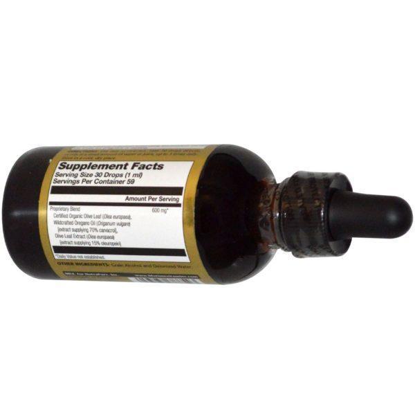 LifeTime Vitamins, Aceite de orégano y hoja de olivo, 59 ml (2 fl oz) - Imagen 2