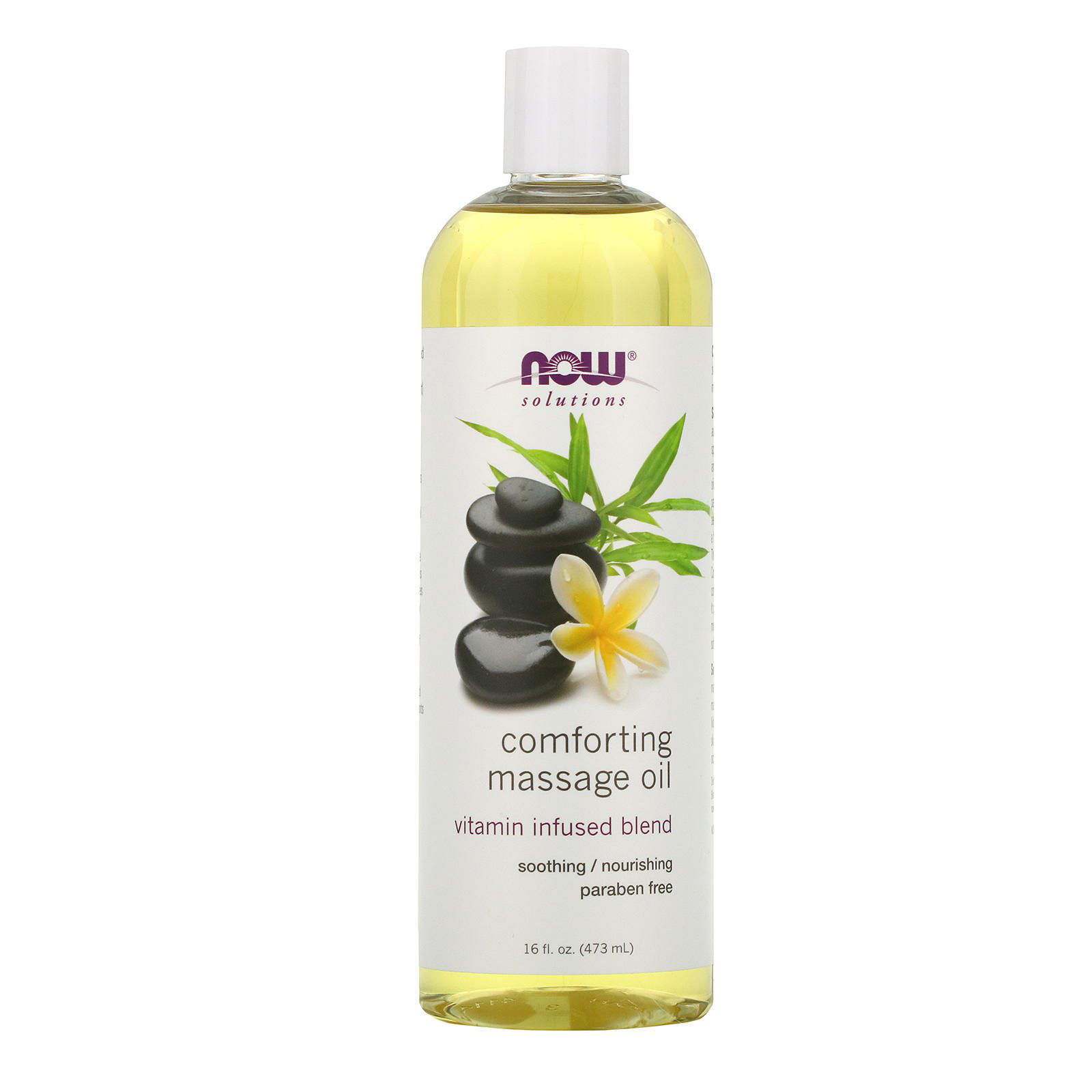 Now Foods, Solutions, reconfortante aceite para masajes, 16 fl oz (473 ml)