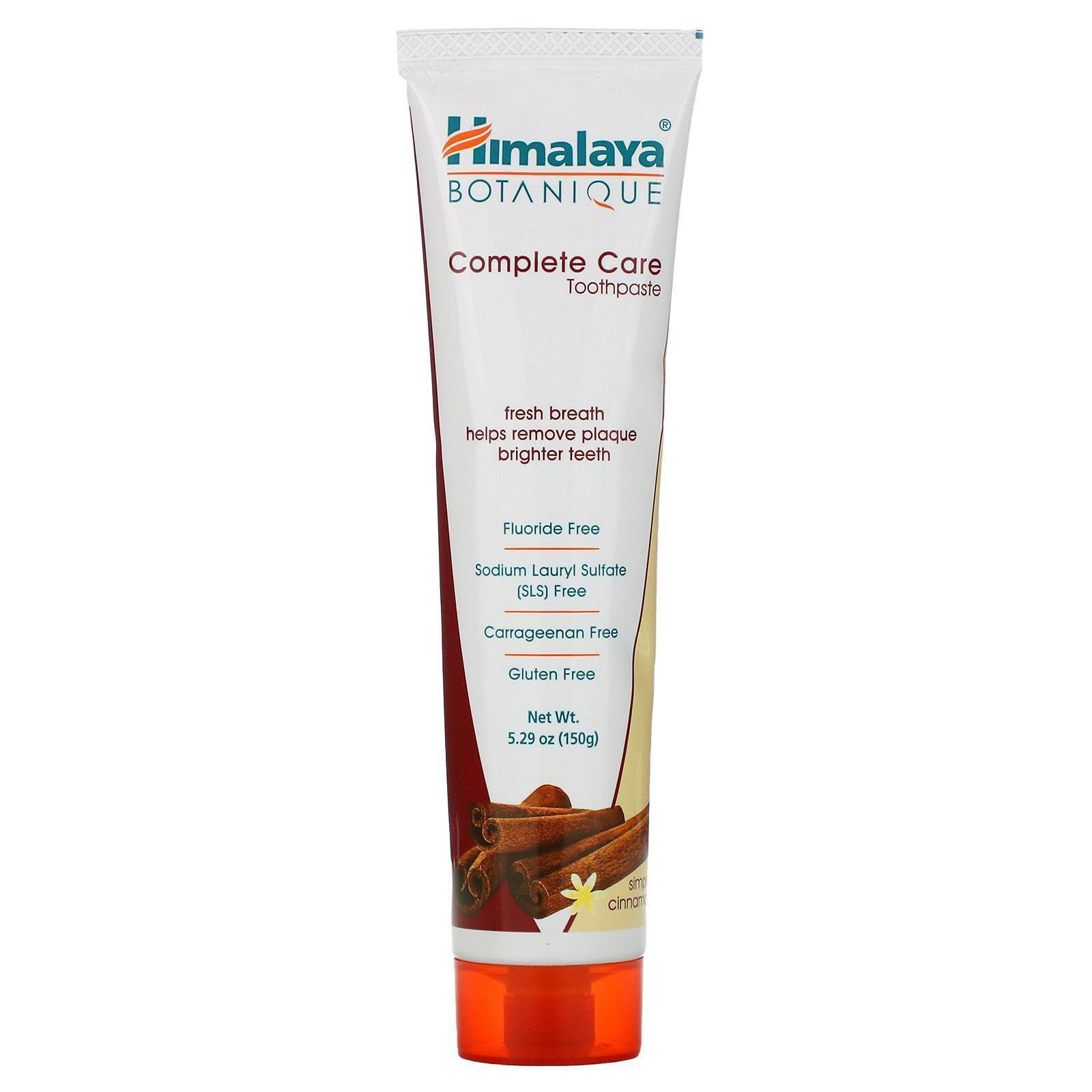Himalaya, Crema dental cuidado total, Simply Cinnamon, 5.29 oz (150 g)