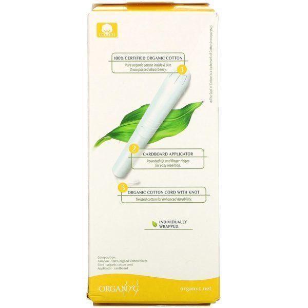 Organyc, Tampons, Regular, 16 Tampons - Imagen 2