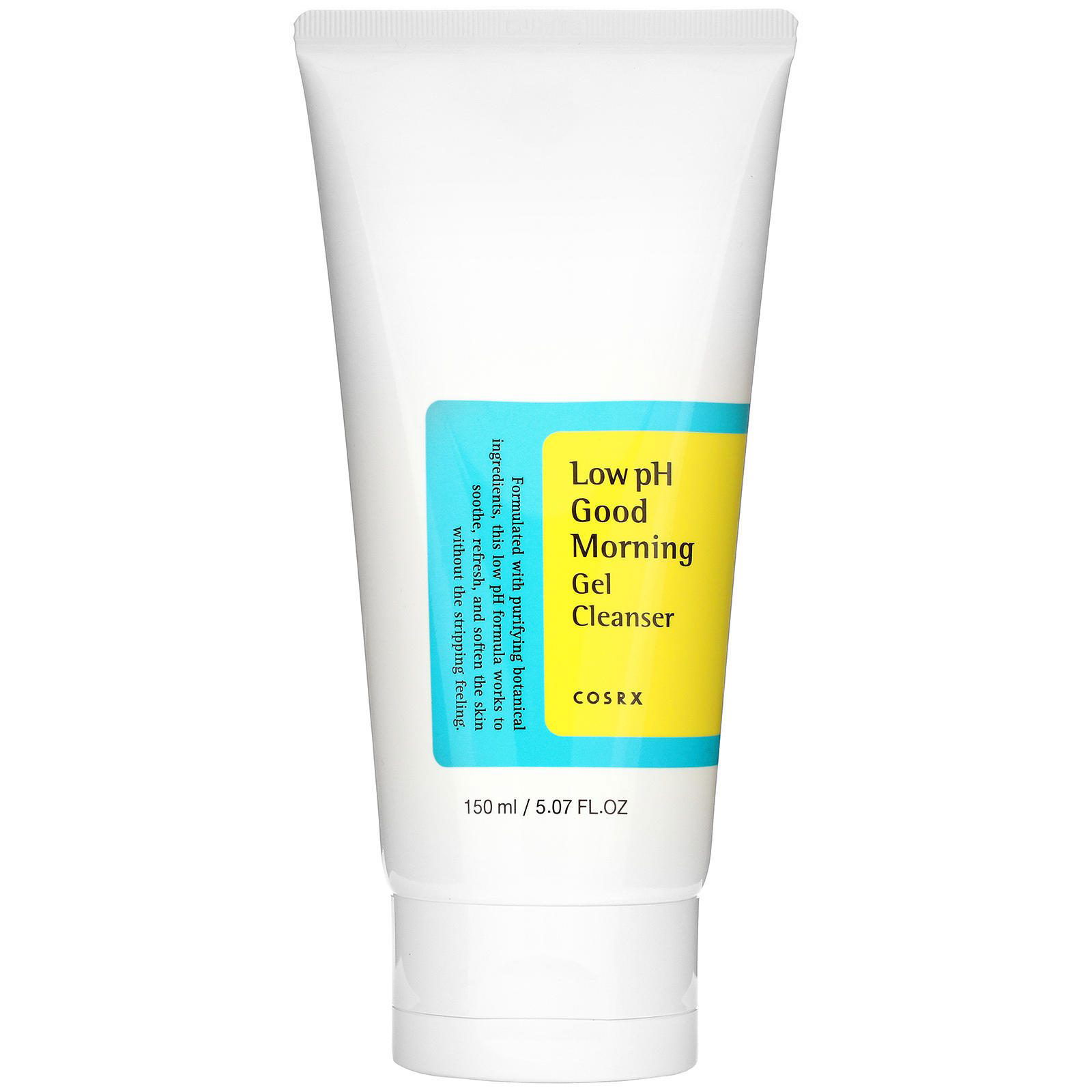 Cosrx, Gel limpiador Good Morning de pH bajo, 150 ml