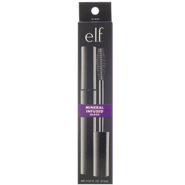 E.L.F., Mascarilla imbuida con minerales, negra, 0.25 fl. Oz (7.5 ml) - Imagen 2