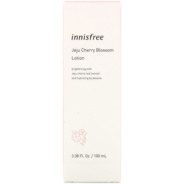 Innisfree, Jeju Cherry Blossom Lotion, 3.38 fl oz (100 ml) - Imagen 2