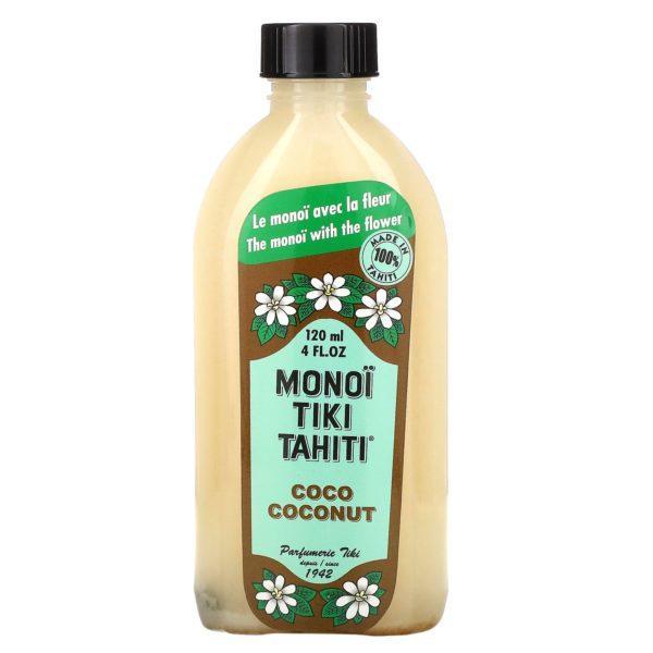 Monoi Tiare Tahiti, Aceite de coco, 4 fl oz (120 ml)