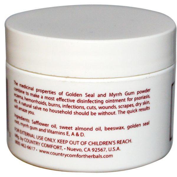 Country Comfort, Herbal Savvy, Sello de Oro-Mirra, 28 g (1 oz) - Imagen 2