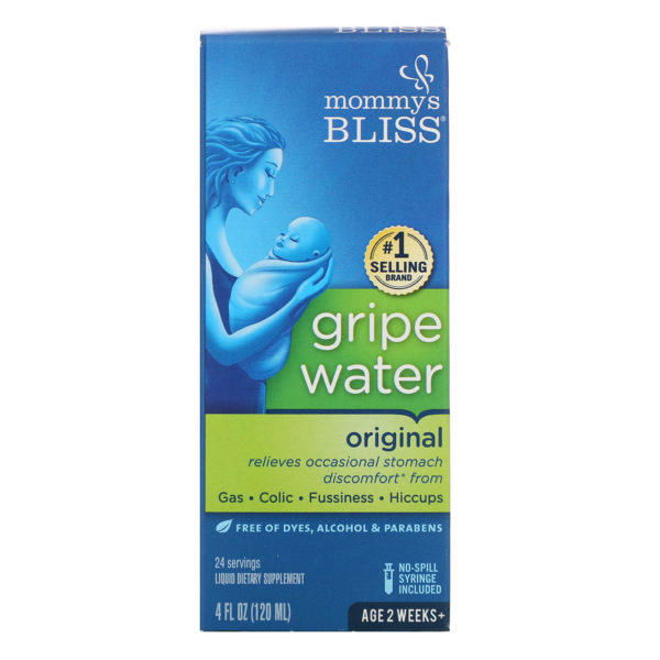 Mommy's Bliss, Gripe Water, Original, 4 oz (120 ml)