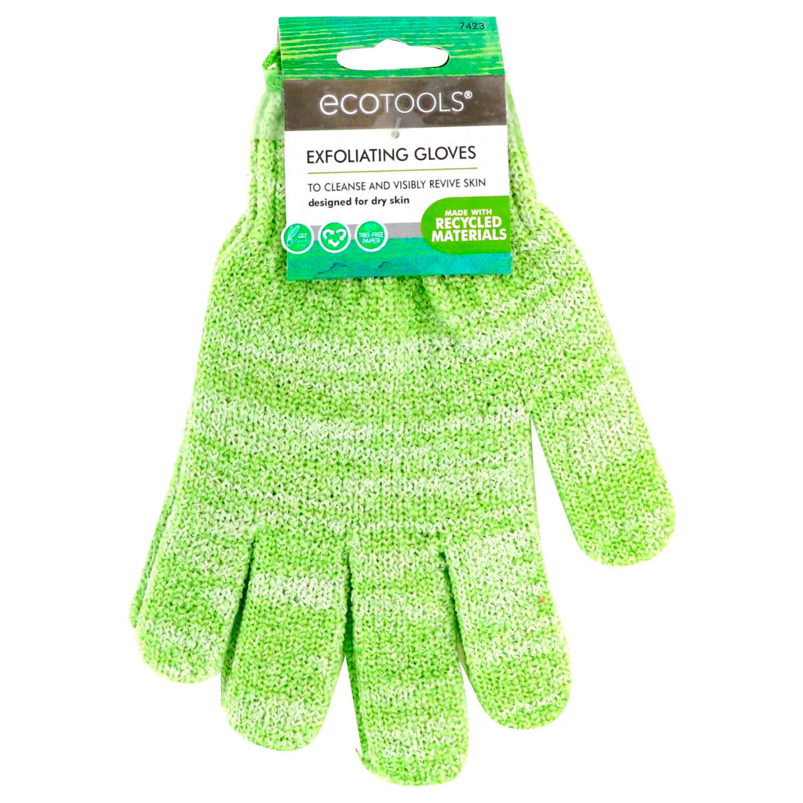 EcoTools, Guantes exfoliantes, 1 par