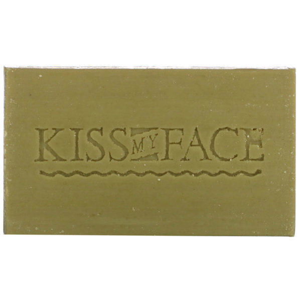 Kiss My Face, Pure Olive Oil Soap, Fragrance Free, 3 Bars, 4 oz (115 g) Each - Imagen 3