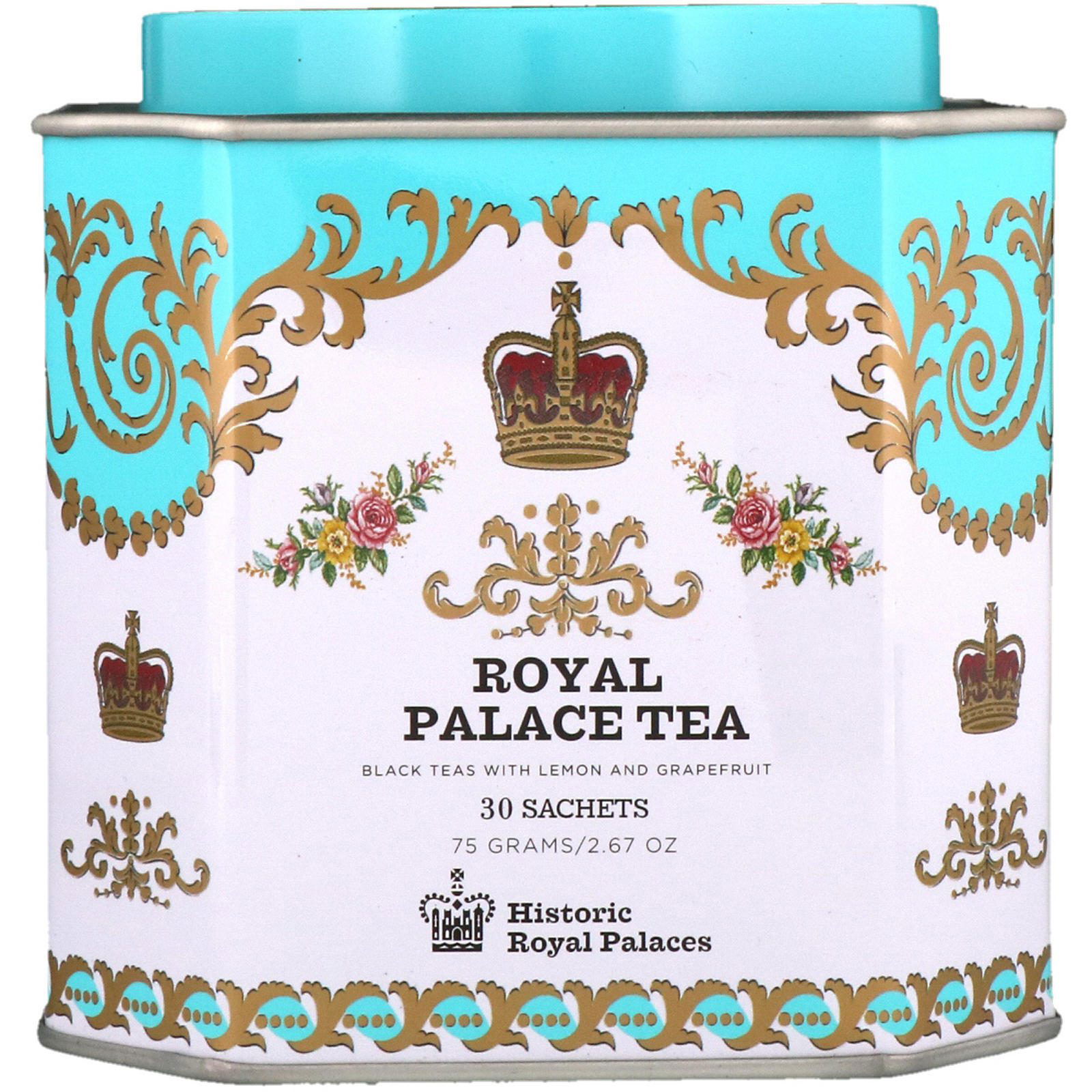 Harney & Sons, Té negro con limón y toronja, 30 sobres, 2.67 oz (75 g)
