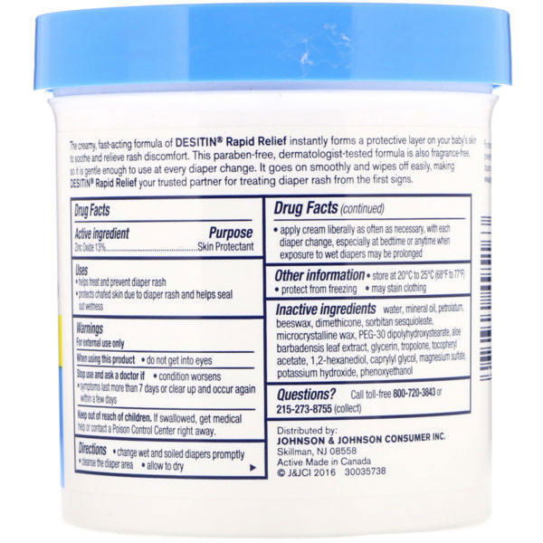Desitin, Crema para un rápido alivio de 453 g - Imagen 2