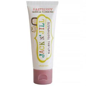 Jack n' Jill, Crema dental natural, frambuesa, 1.76 oz (50 g)