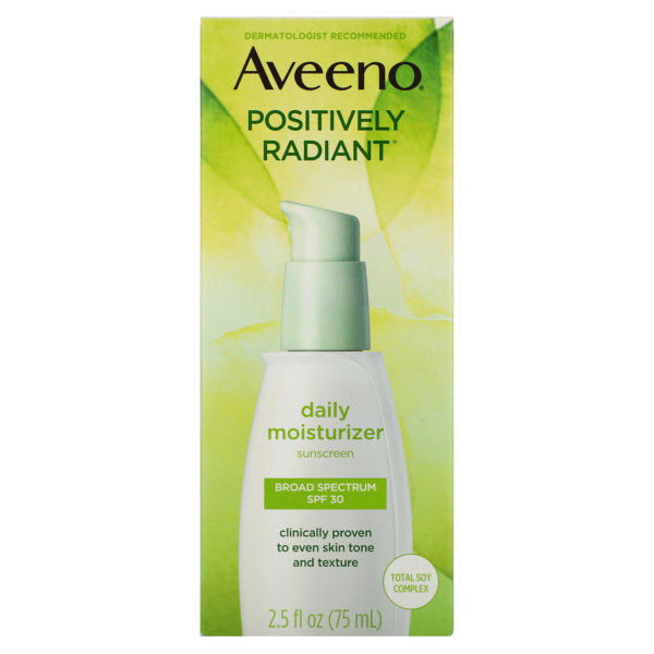 Aveeno, Active Naturals, Positively Radiant Daily Moisturizer, SPF30, 2.5 fl oz - Imagen 2