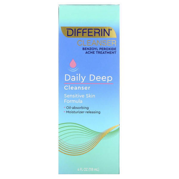 Differin, Daily Deep Cleanser, 4 fl oz (118 ml) - Imagen 2