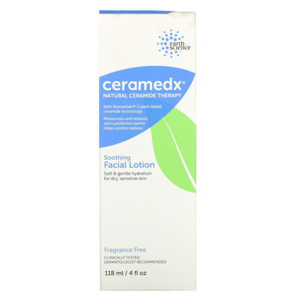Ceramedx, Soothing Facial Lotion, Fragrance Free, 4 fl oz (118 ml) - Imagen 2