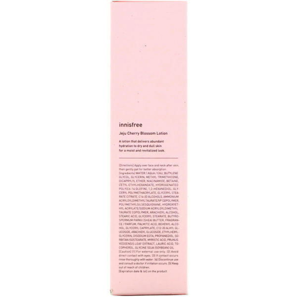 Innisfree, Jeju Cherry Blossom Lotion, 3.38 fl oz (100 ml) - Imagen 3