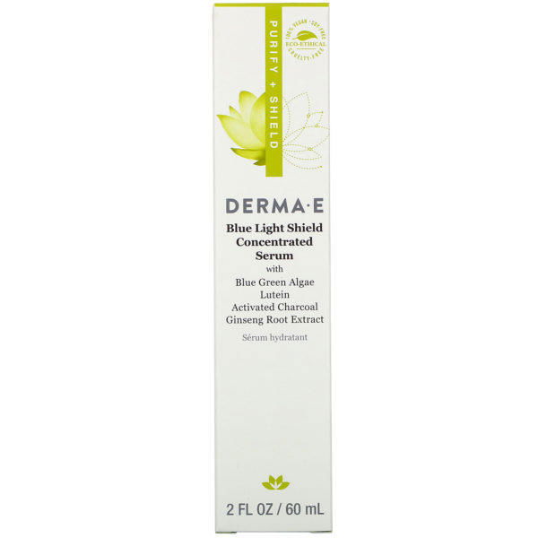 Derma E, Blue Light Shield Concentrated Serum, 2 fl oz (60 ml) - Imagen 2